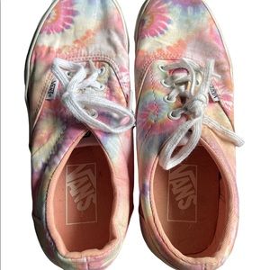 Womens Tye Dye Pastel Vans size 7
